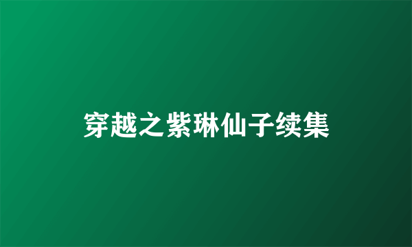 穿越之紫琳仙子续集
