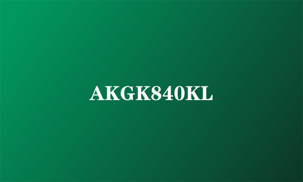 AKGK840KL
