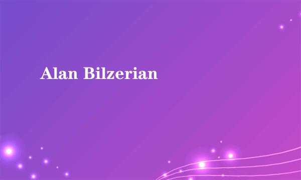 Alan Bilzerian