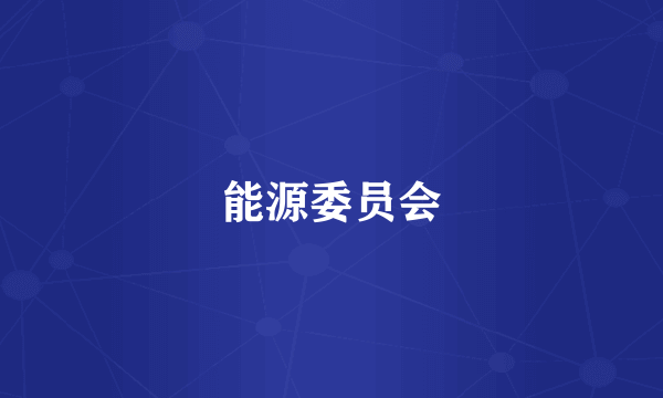 能源委员会