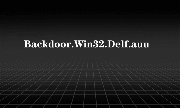 Backdoor.Win32.Delf.auu