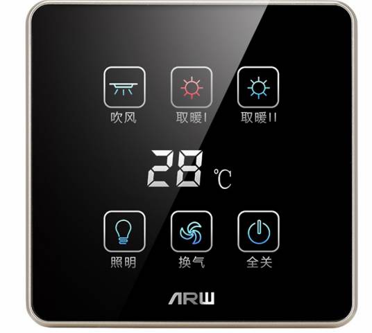 小为智能浴霸开关WS10