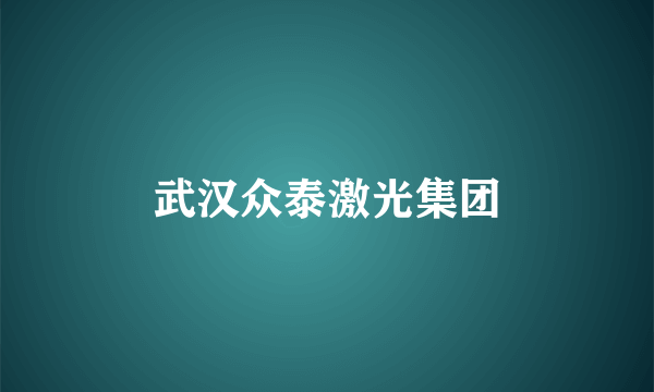武汉众泰激光集团