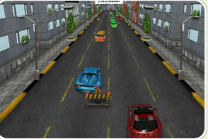 3D城市疯狂赛车