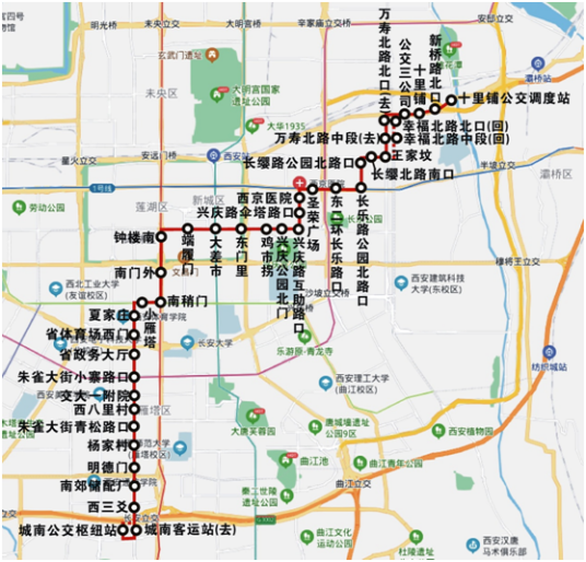 西安公交203路