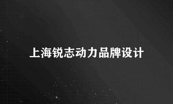 上海锐志动力品牌设计