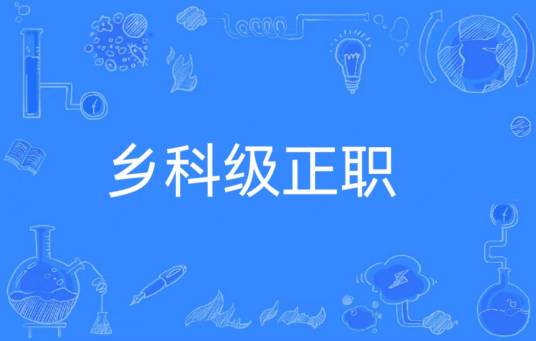 乡科级正职