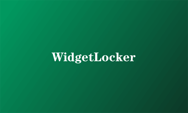 WidgetLocker
