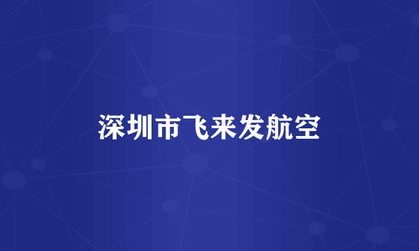 深圳市飞来发航空
