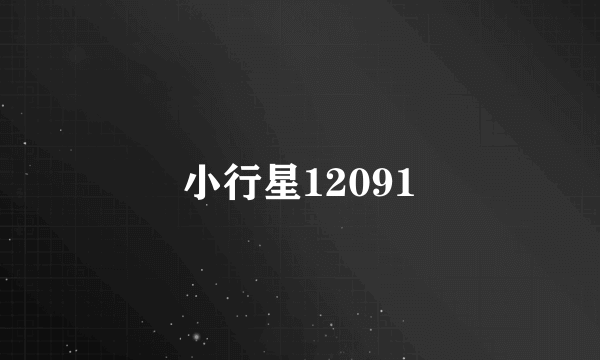 小行星12091