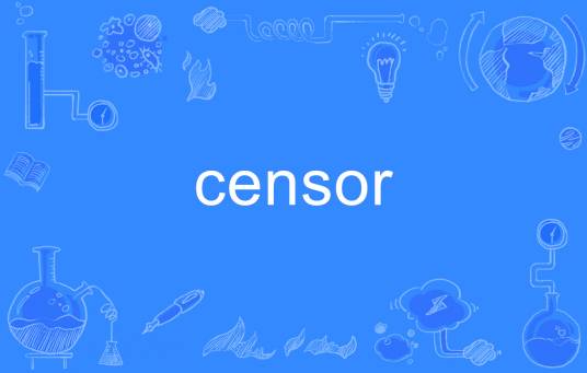 censor