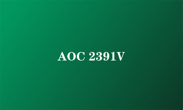 AOC 2391V