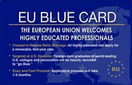 蓝卡（欧盟推出的制度）