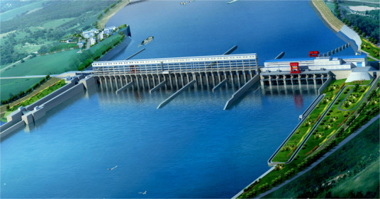 岷江港航电综合开发项目犍为枢纽