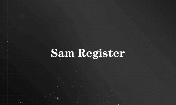 Sam Register