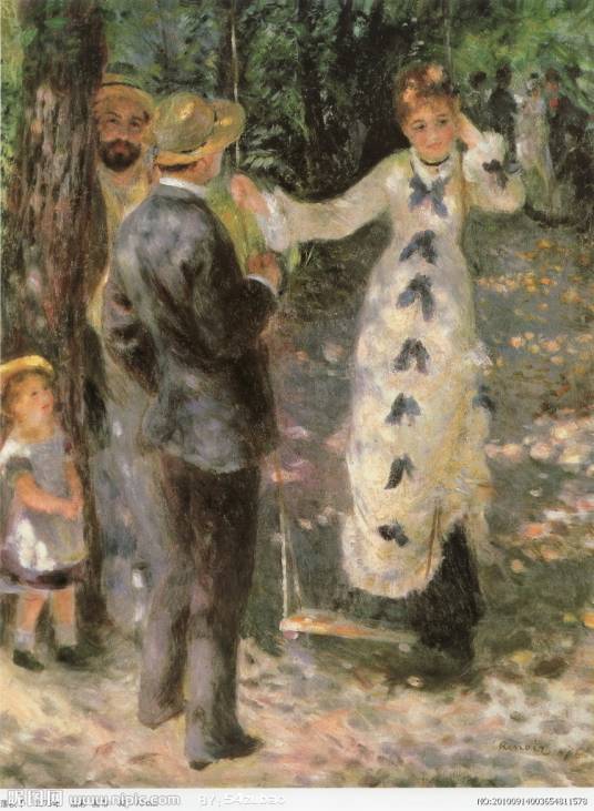 秋千(皮埃尔·奥古斯特·雷诺阿画作)