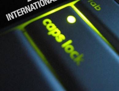 国际大写锁定日