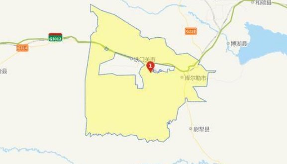 铁门关市属于库尔勒市吗？