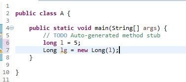 Java中long和Long有什么区别