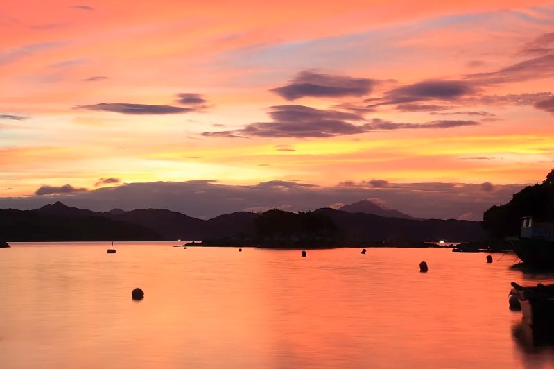 晚霞唯美的短句子