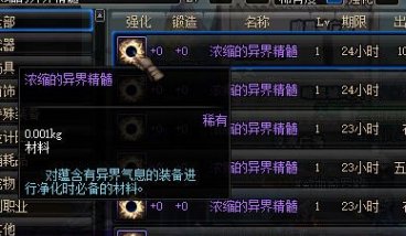 DNF异界的浓缩精髓怎么获得