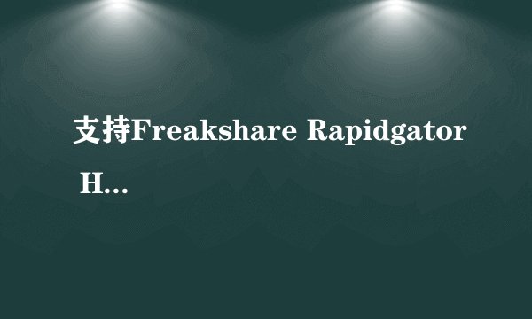 支持Freakshare Rapidgator Hotfile Keep2share Ryushare Filepost Lumfile Bitshare