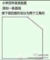 奥数题 添加一条直线是下面的图形划分成两个三角形
