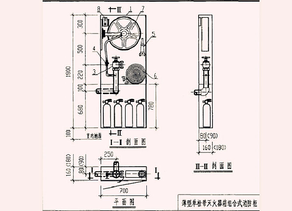 SG24D65一J消防箱规格及图集