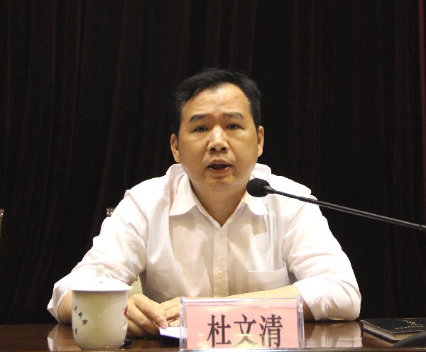 湖北省国资委 杜文清是什么级别