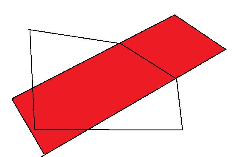 奥数题 添加一条直线是下面的图形划分成两个三角形