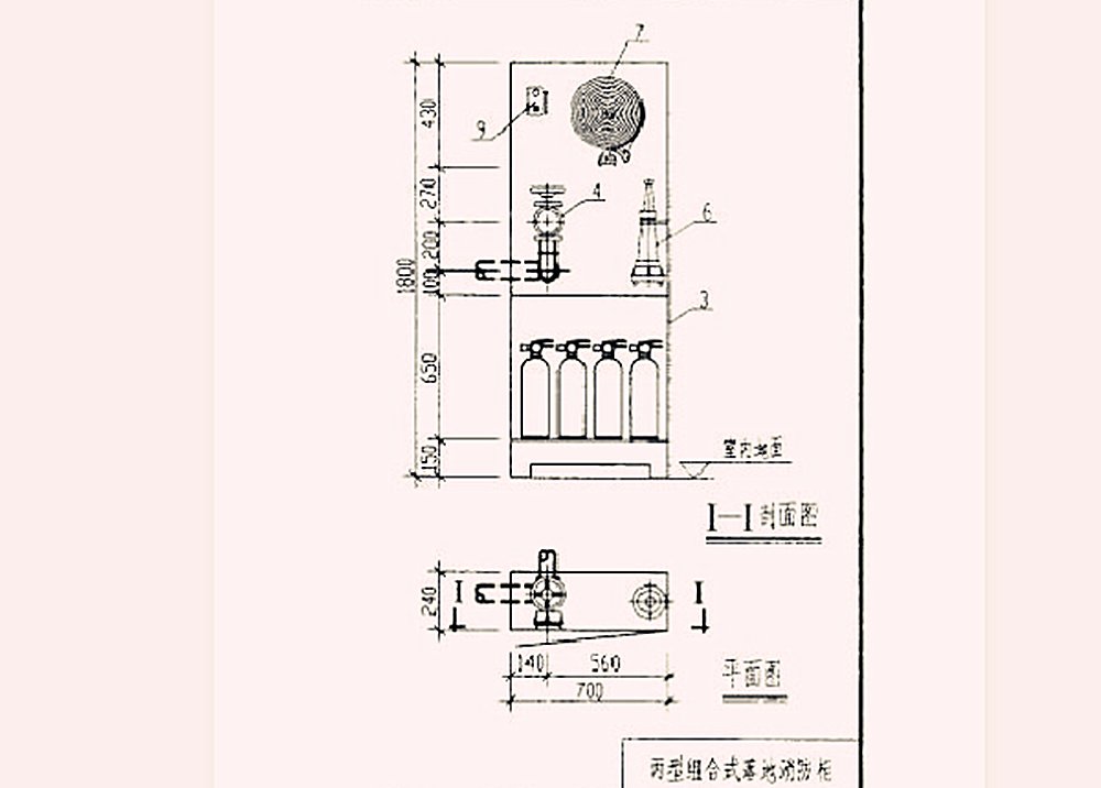 SG24D65一J消防箱规格及图集