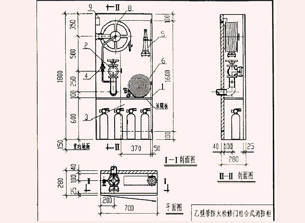 SG24D65一J消防箱规格及图集