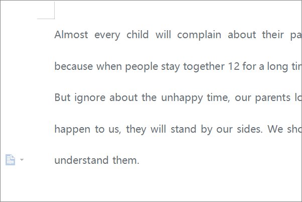 为什么word打字换行的时候突然上一行文字间距变大了？如图