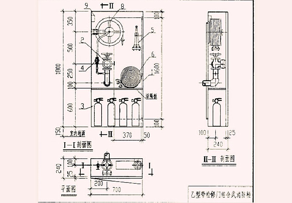 SG24D65一J消防箱规格及图集