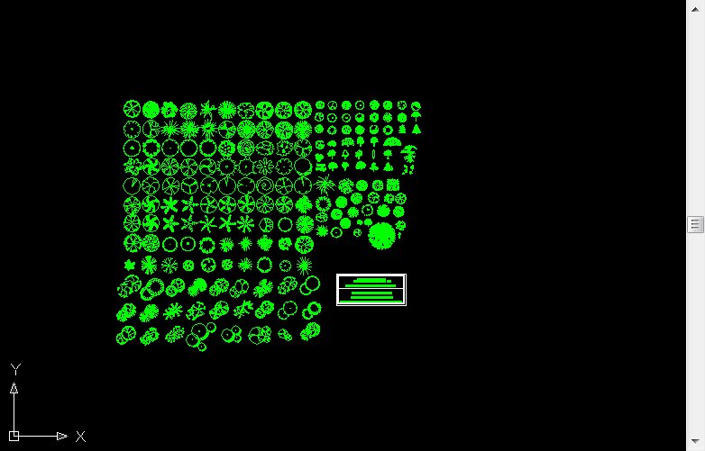 有人有CAD植物素材么