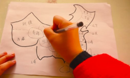 中国地图和世界地图的简笔画？