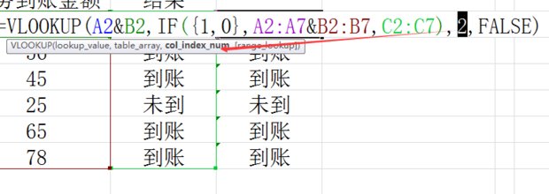 EXCEL中多条件查找并引用