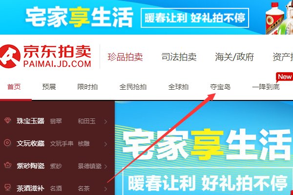 京东夺宝岛入口在哪