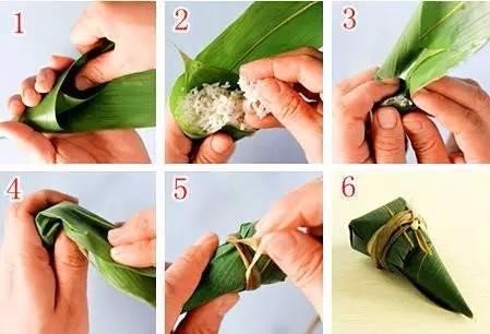 牛角粽怎么包 详细粽子的做法视频