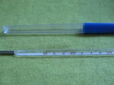 怎么看水银温度计？我看不到里面的水银？