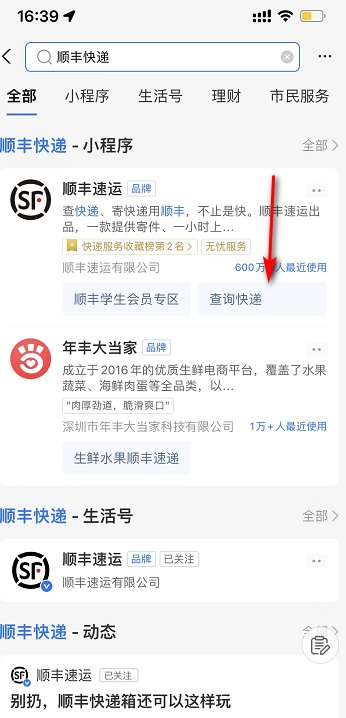 怎样输入手机号查顺丰快递