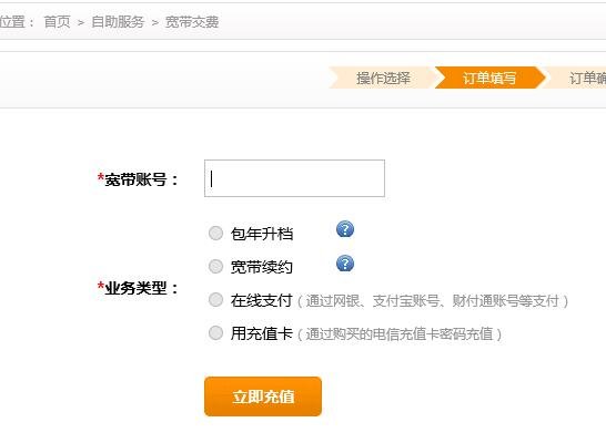 怎么在网上缴纳宽带费和固定电话费用