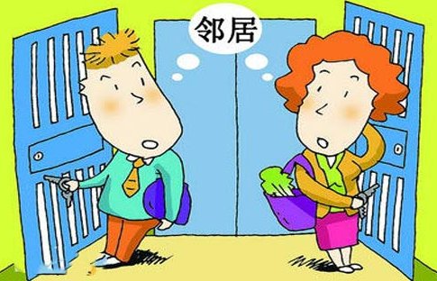 填上合适的词话,什么的邻居?