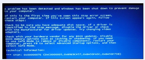0x0000007E是什么错误