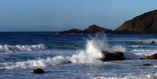 用什么词语或句子形容“海浪”的声音？