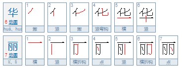 请问华丽的可以填什么词呢？