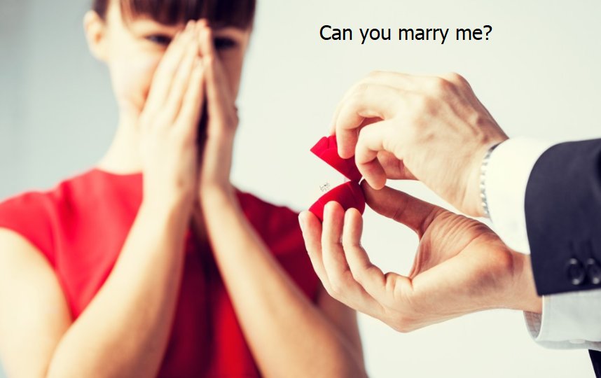 嫁给我英语怎么说