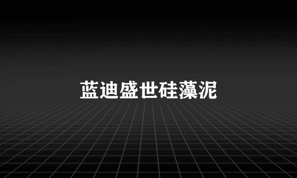 蓝迪盛世硅藻泥