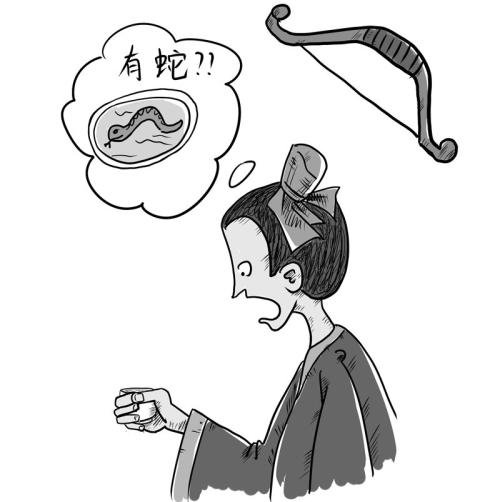 《杯弓蛇影》的文言文原文是什么？