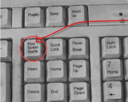 键盘上Print Screen键在哪个位置?